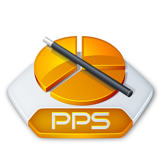 MS PowerPoint PPS Icon 512x512 png